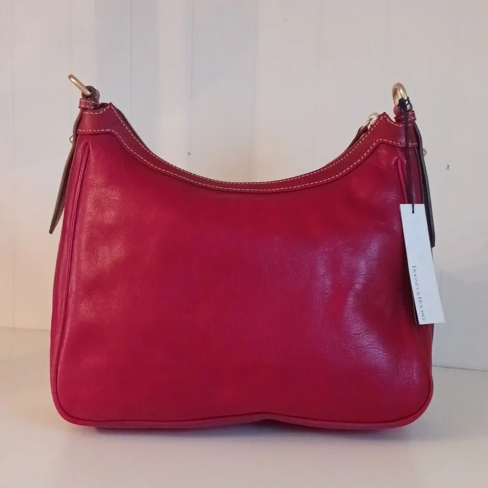 Dooney & Bourke Nwt Red Hobo Cross Body Bag. - Picture 4 of 13